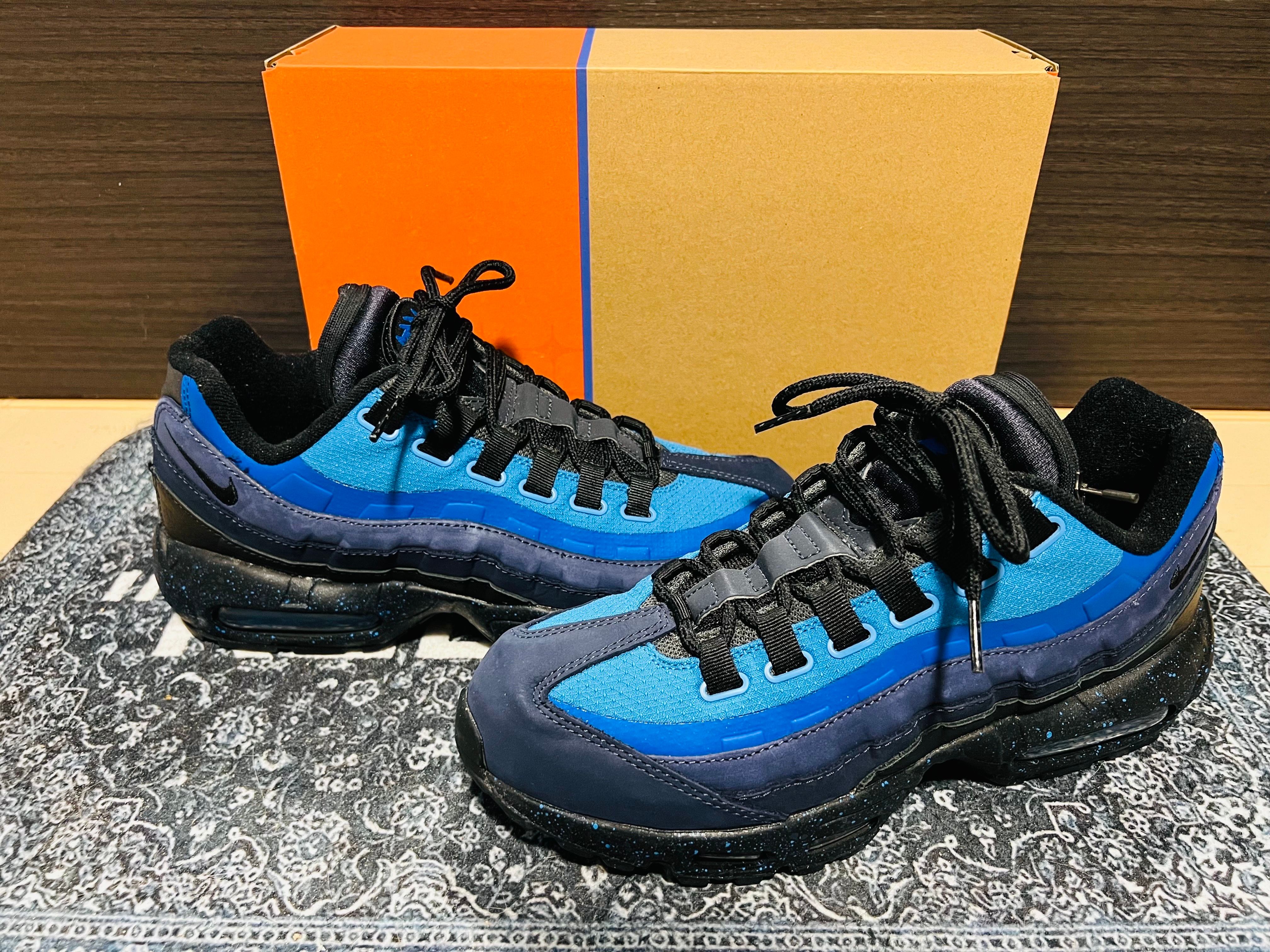 Stash × Nike Air Max 95 "Black and Harbor Blue" (2024)