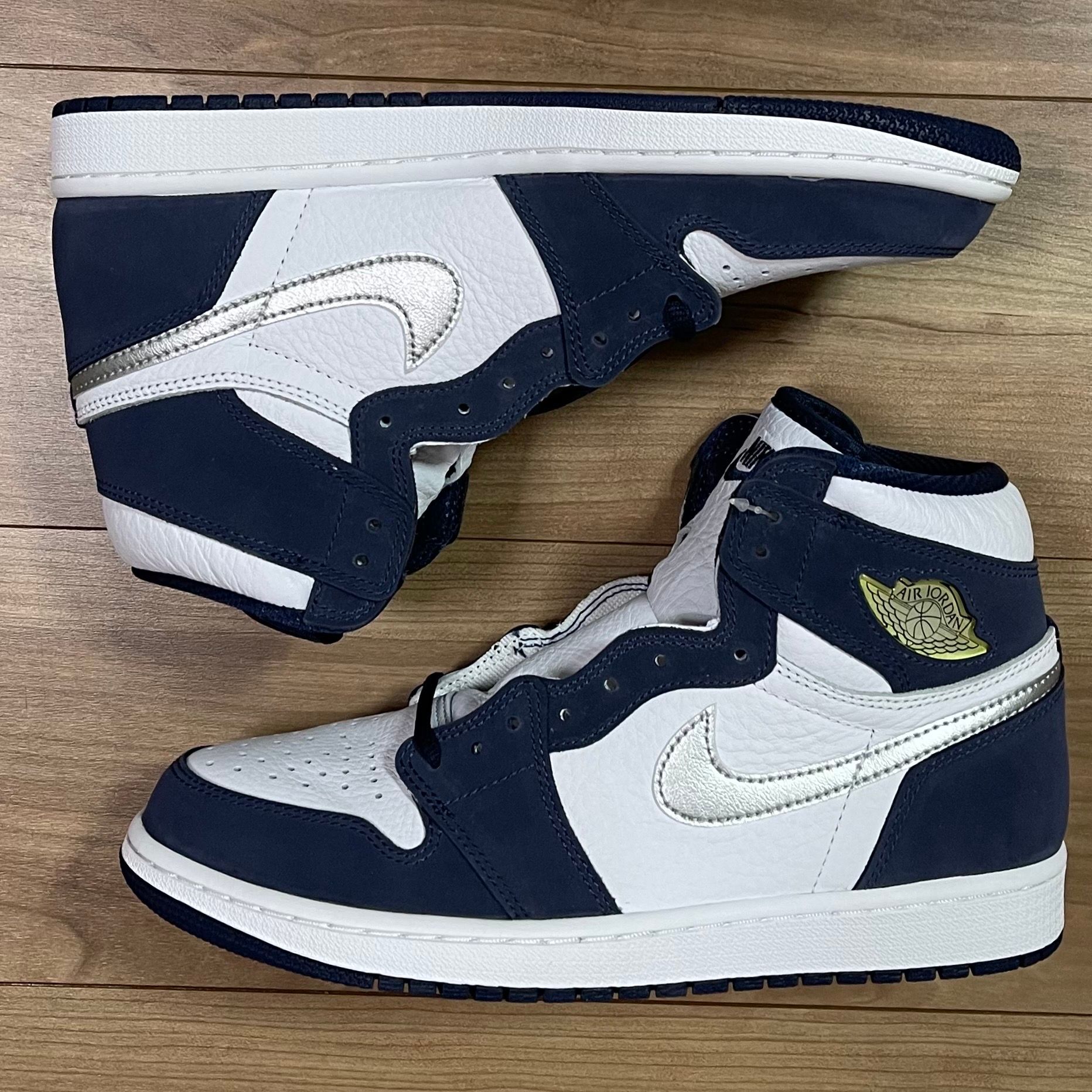 Nike Air Jordan 1 High OG CO.JP "White/Midnight Navy" (2020)(ブリーフケースなし)