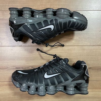 Nike Women's Shox TL "Black and Metallic Silver"