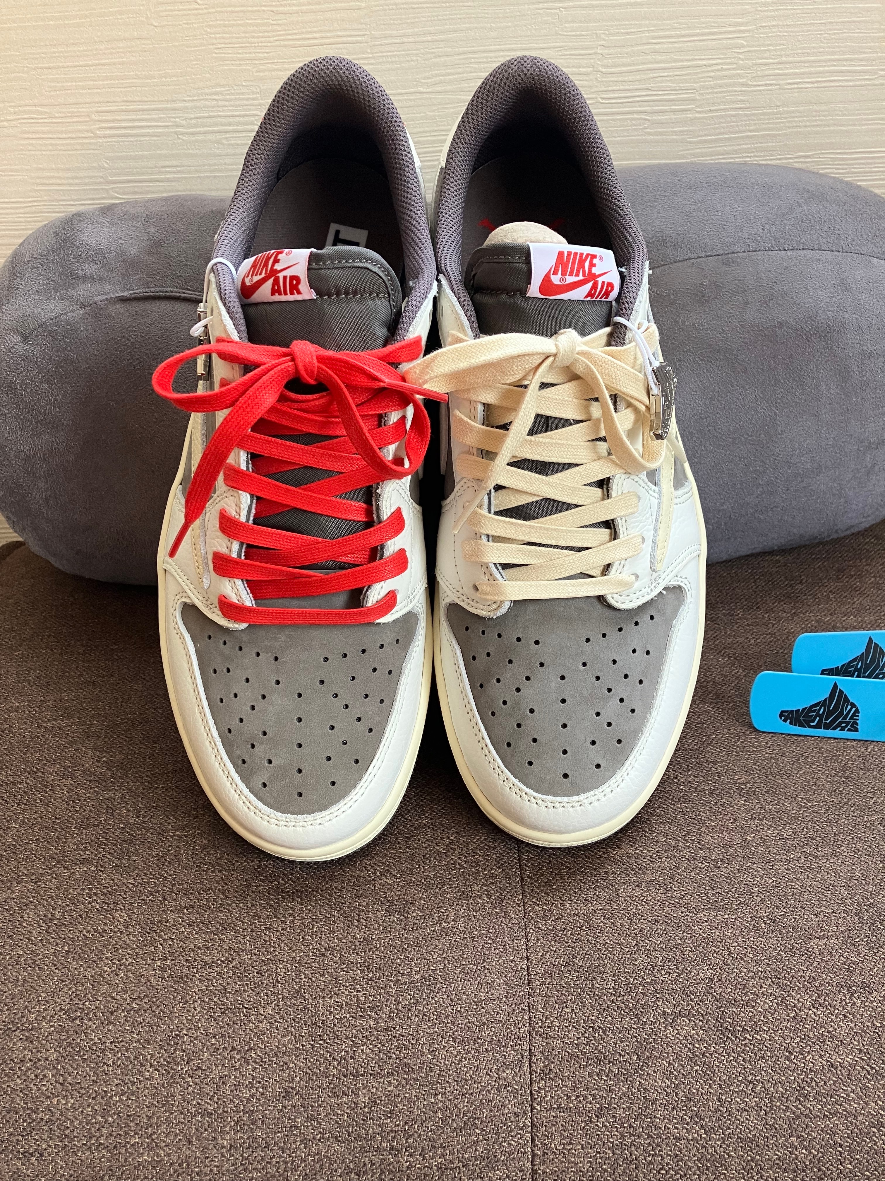 Travis Scott × Nike Air Jordan 1 Low OG SP "Reverse Mocha/Sail and Ridgerock"
