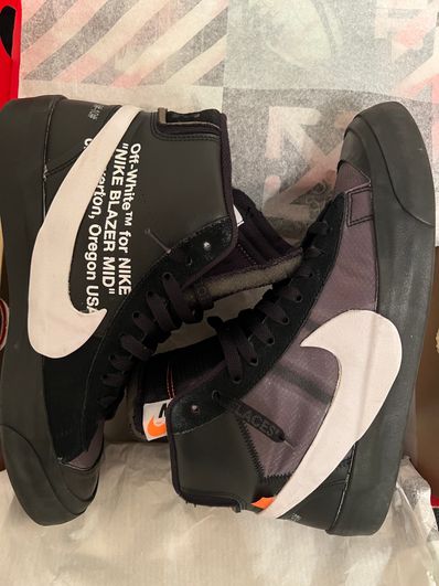 Off-White × Nike Blazer Studio Mid "Grim Reaper"