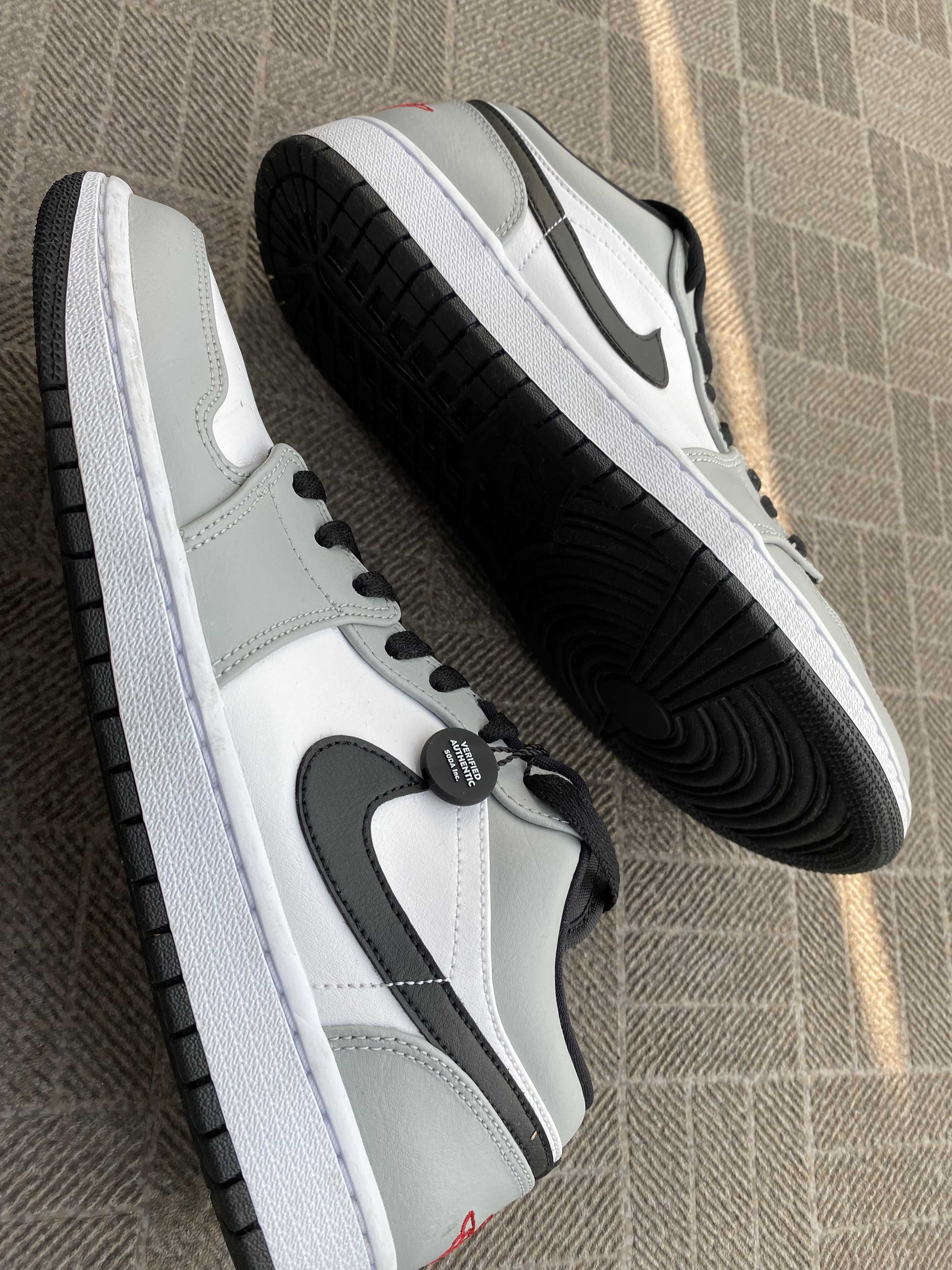 NIKE AIR JORDAN 1 LOW "LIGHT SMOKE GREY"