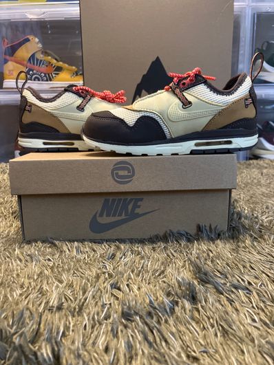 Travis Scott × Nike TD Air Max 1 "CACT.US Brown"