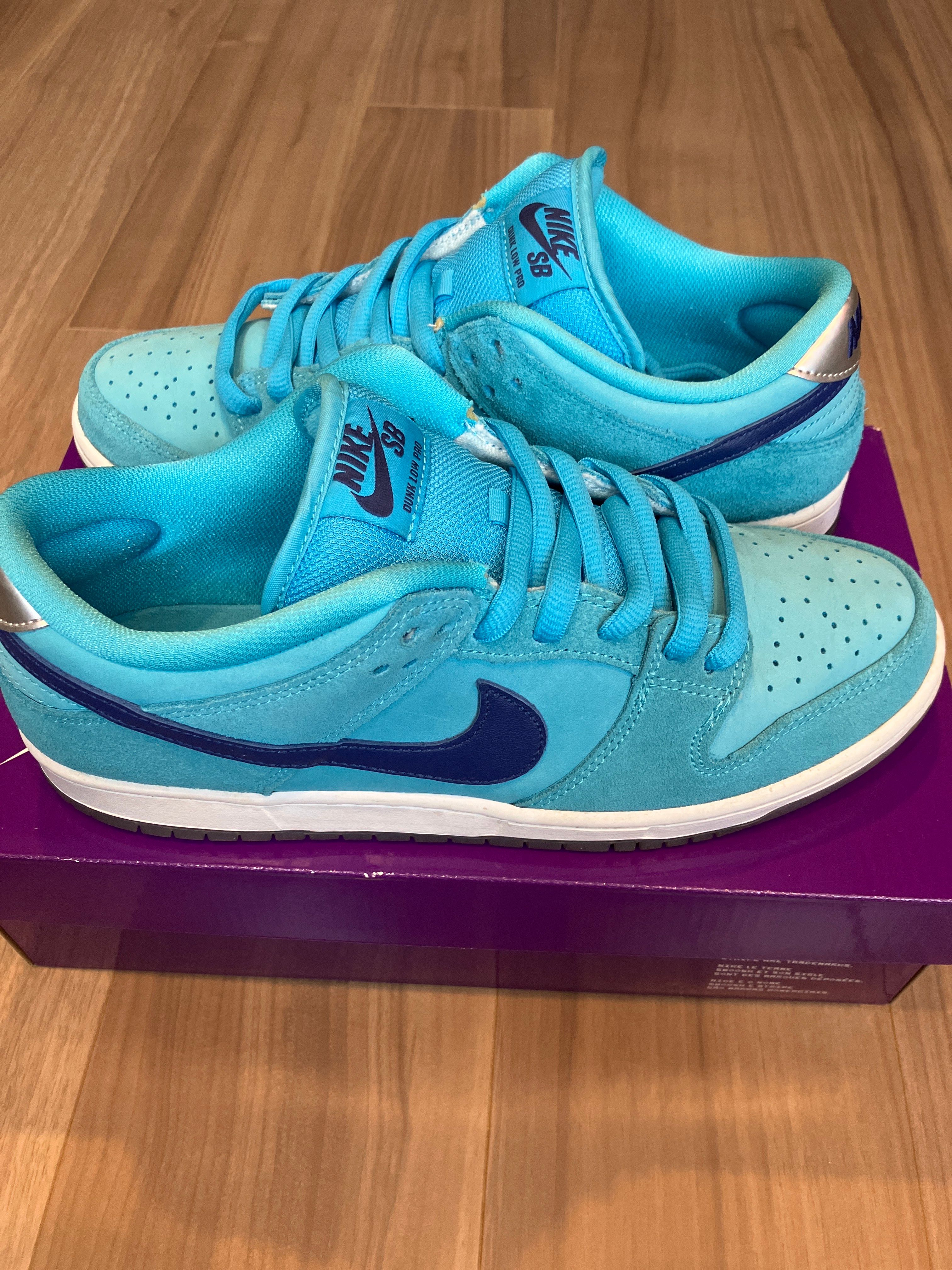 Nike SB Dunk Low Pro "Blue Fury/Deep Royal Blue"