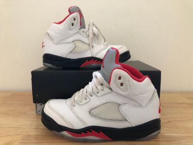 人気商品!! NIKE ナイキ【19cm】エアジョーダン5レトロ PS ファイア