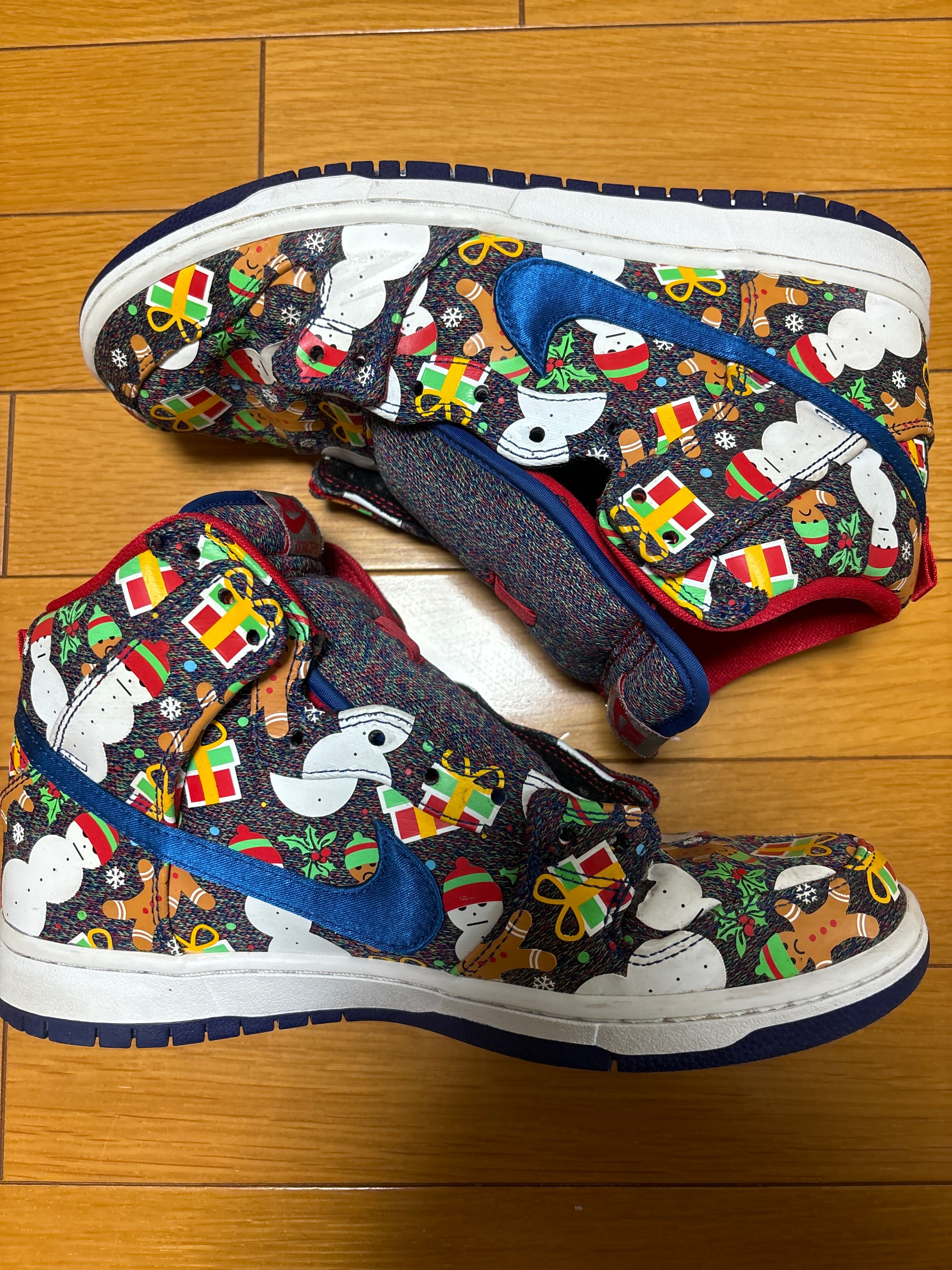 CONCEPTS × Nike SB Dunk High "Ugly Christmas Sweater" (2017)