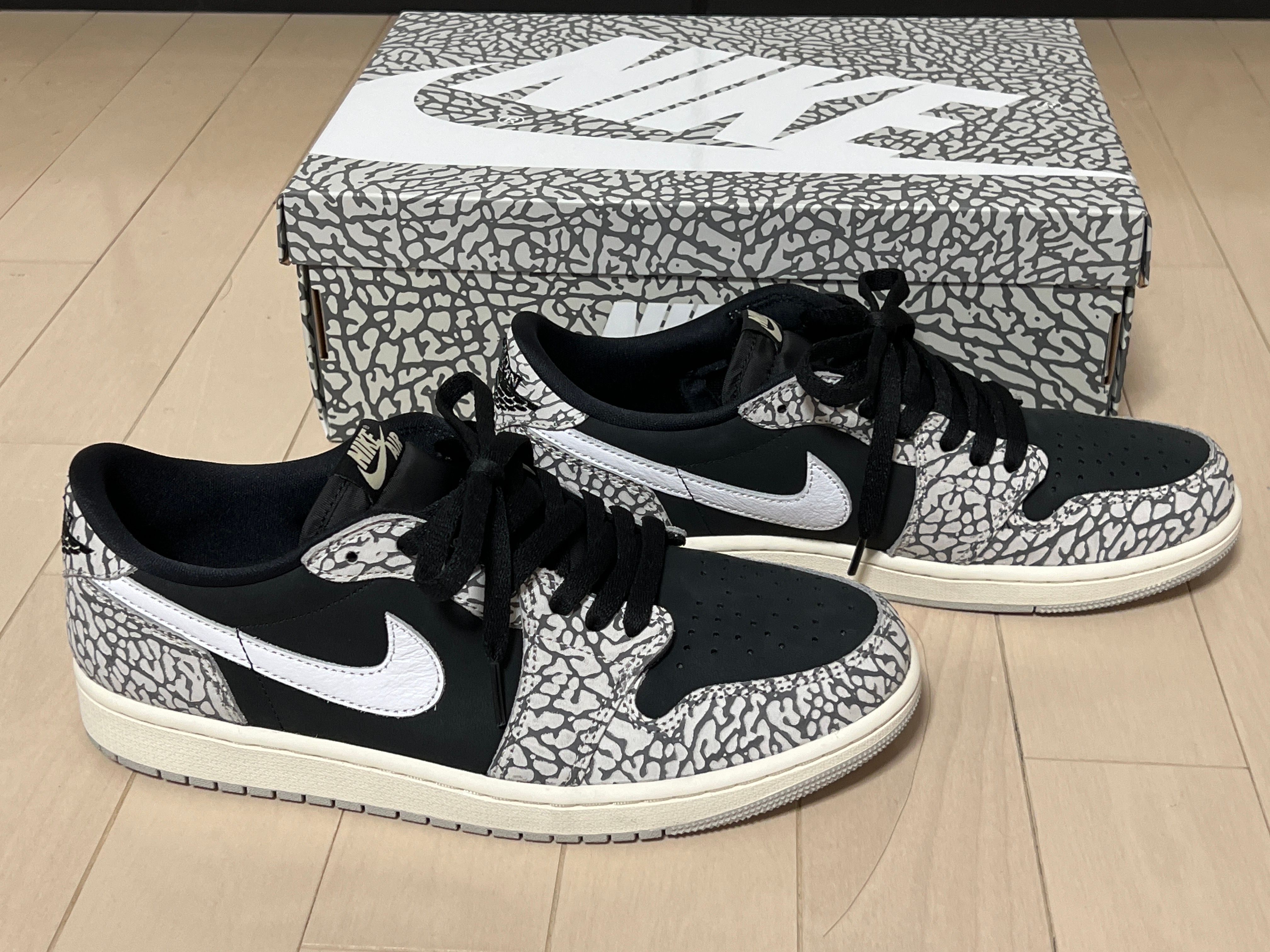 Nike Air Jordan 1 Retro Low OG "Black Cement"