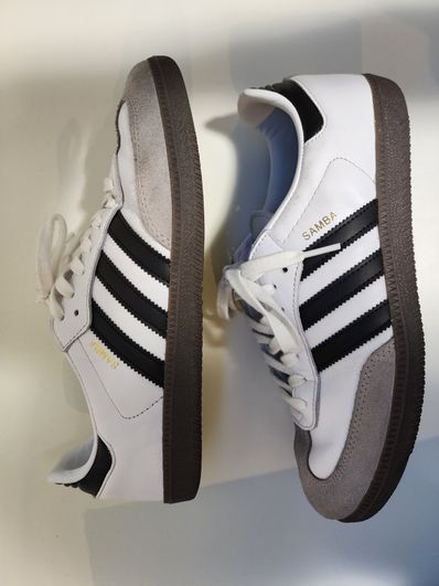 adidas Samba OG "Cloud White/Core Black/Clear Granite"