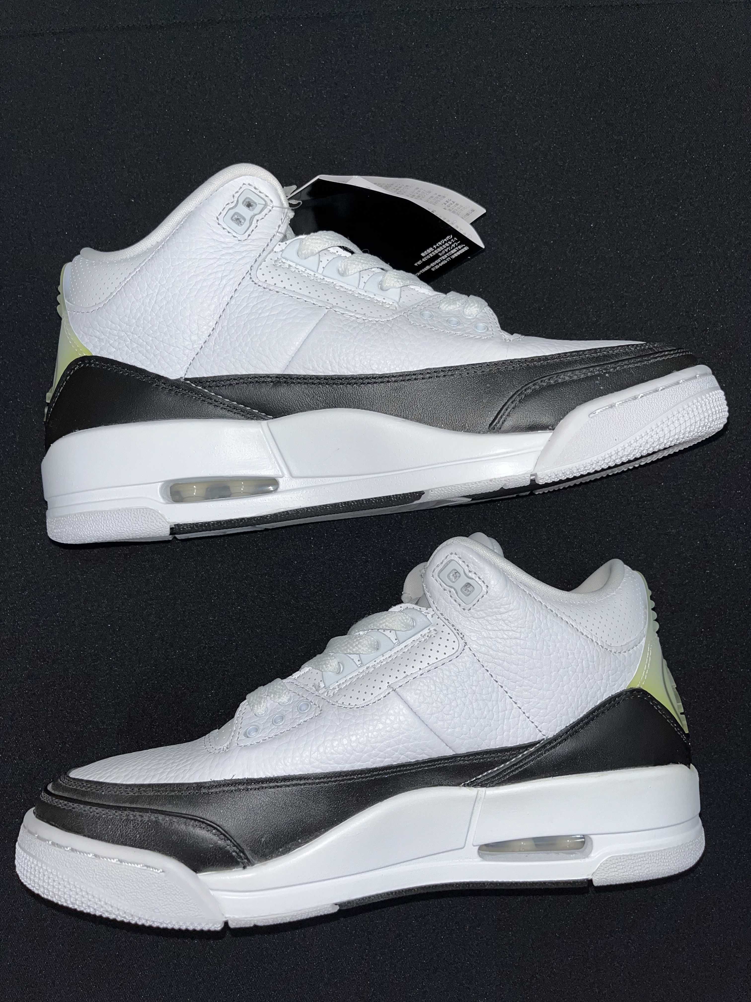 Fragment × Nike Air Jordan 3 "White/Black"