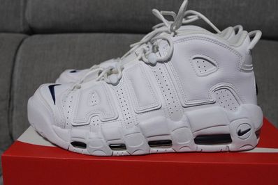 Nike Air More Uptempo "White/Midnight Navy"