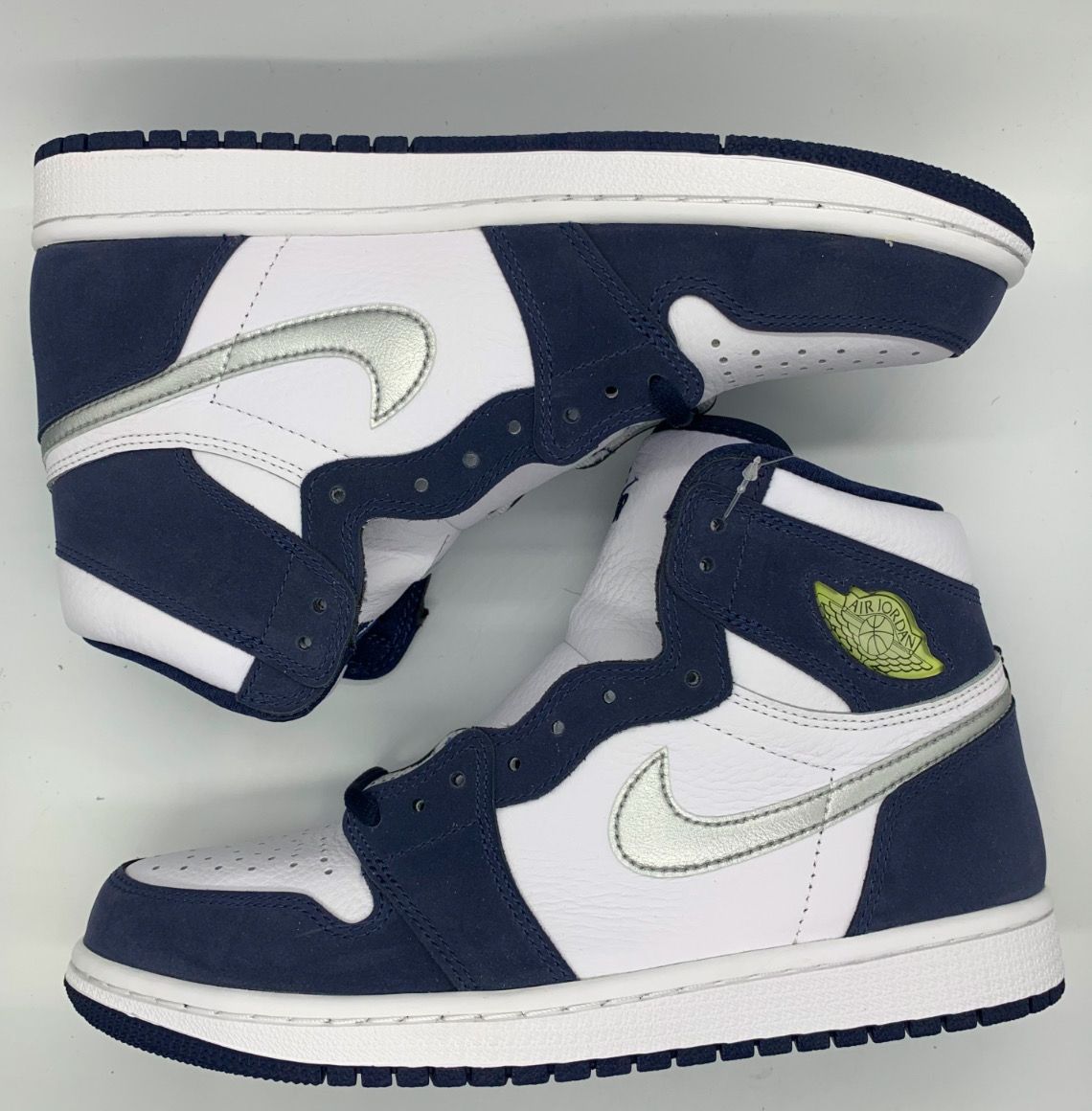 Nike Air Jordan 1 High OG CO.JP "White/Midnight Navy" (2020)(ブリーフケースなし)