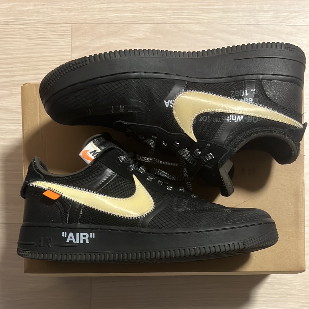 Off-White × Nike Air Force 1 Low "Black"