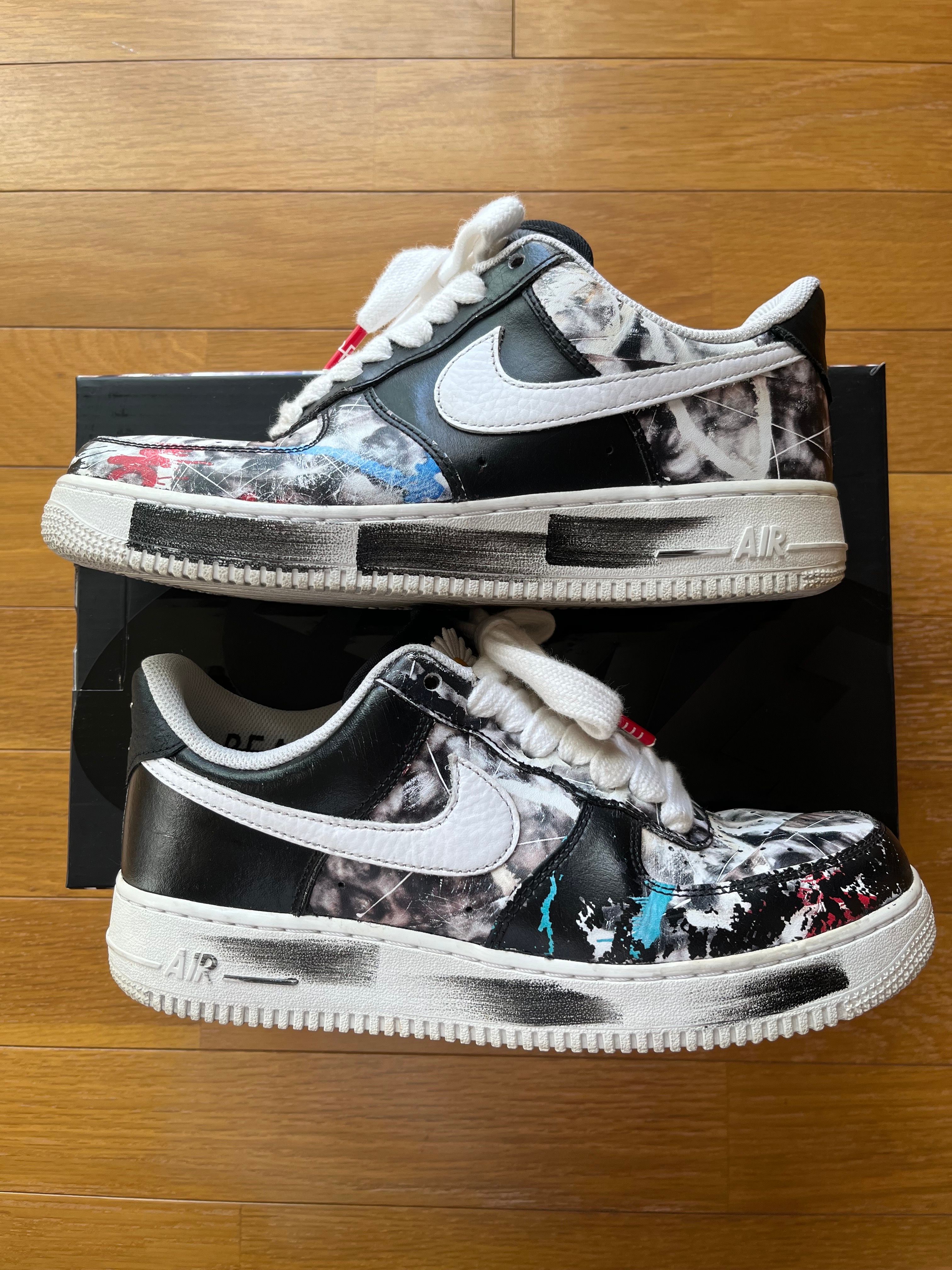 PEACEMINUSONE × Nike Air Force 1 Low Para Noise "Black" / G-DRAGON