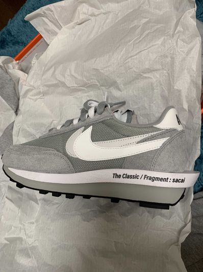 Fragment × sacai × Nike LD Waffle "Light Smoke Grey"