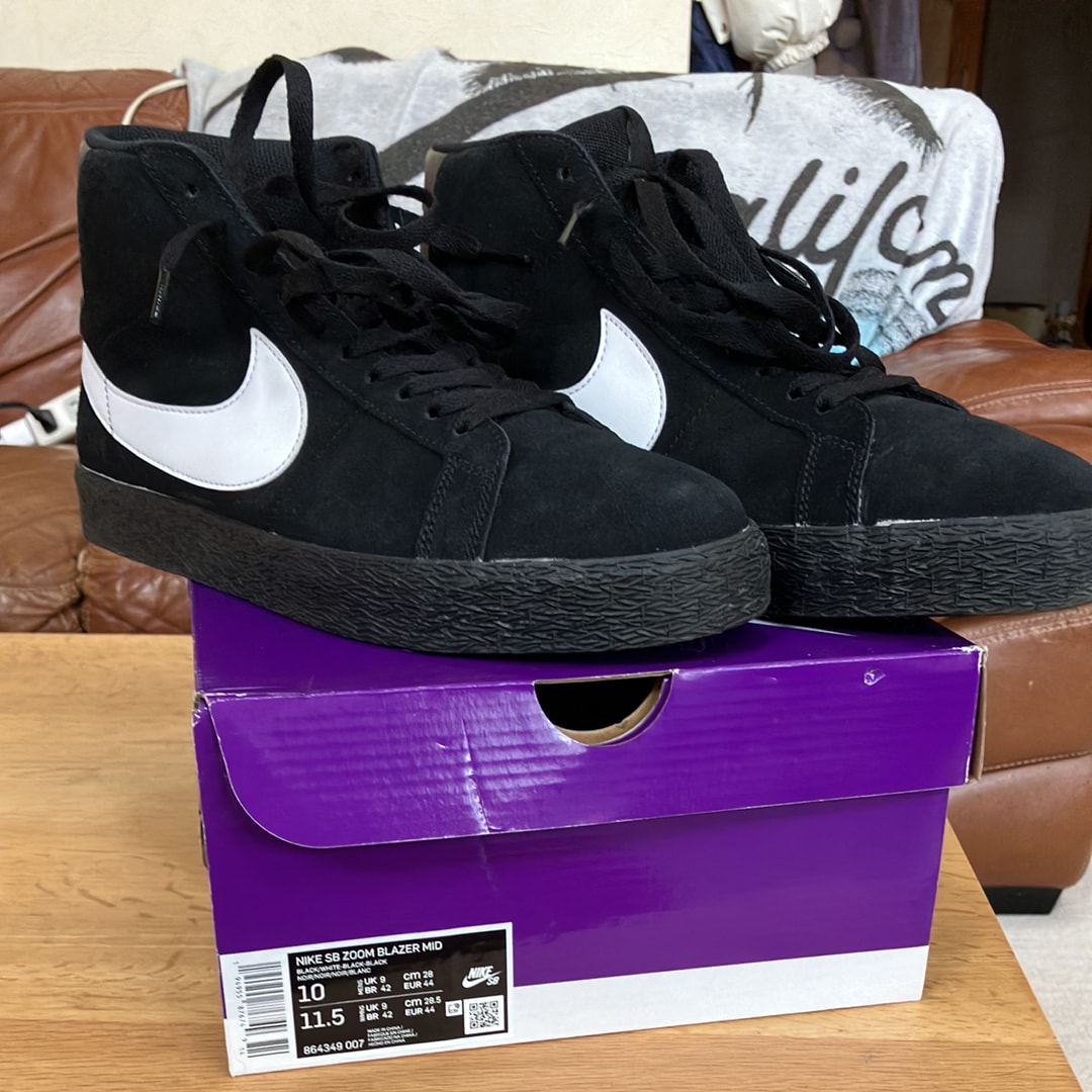 Nike SB Zoom Blazer Mid "Black White"