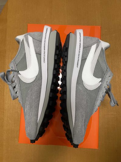 Fragment × sacai × Nike LD Waffle "Light Smoke Grey"