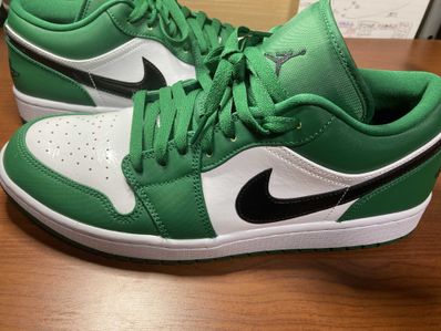 Nike Air Jordan 1 Low "Pine Green/White"