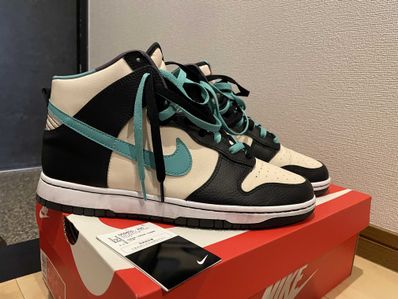 Nike Dunk High Retro EMB "Pearl White and Washed Teal"