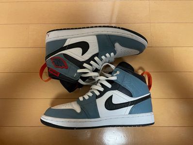 FACETASM × Nike Air Jordan 1 Mid "White/Navy"