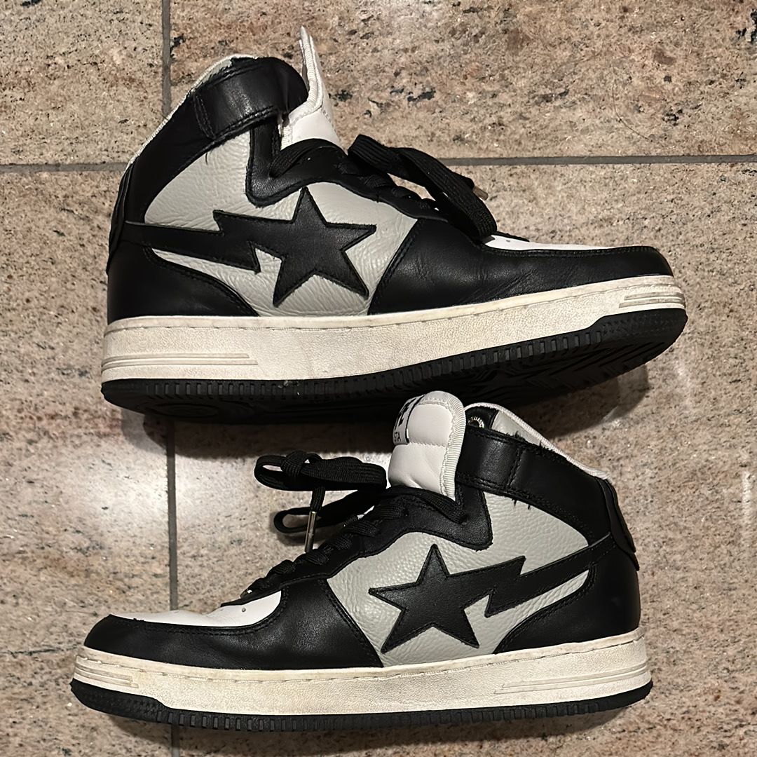 A BATHING APE®︎ BAPE STA Mid "Black"
