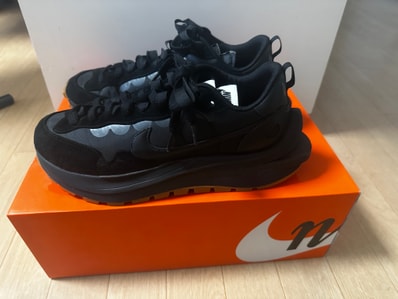 sacai × Nike VaporWaffle "Black Gum"