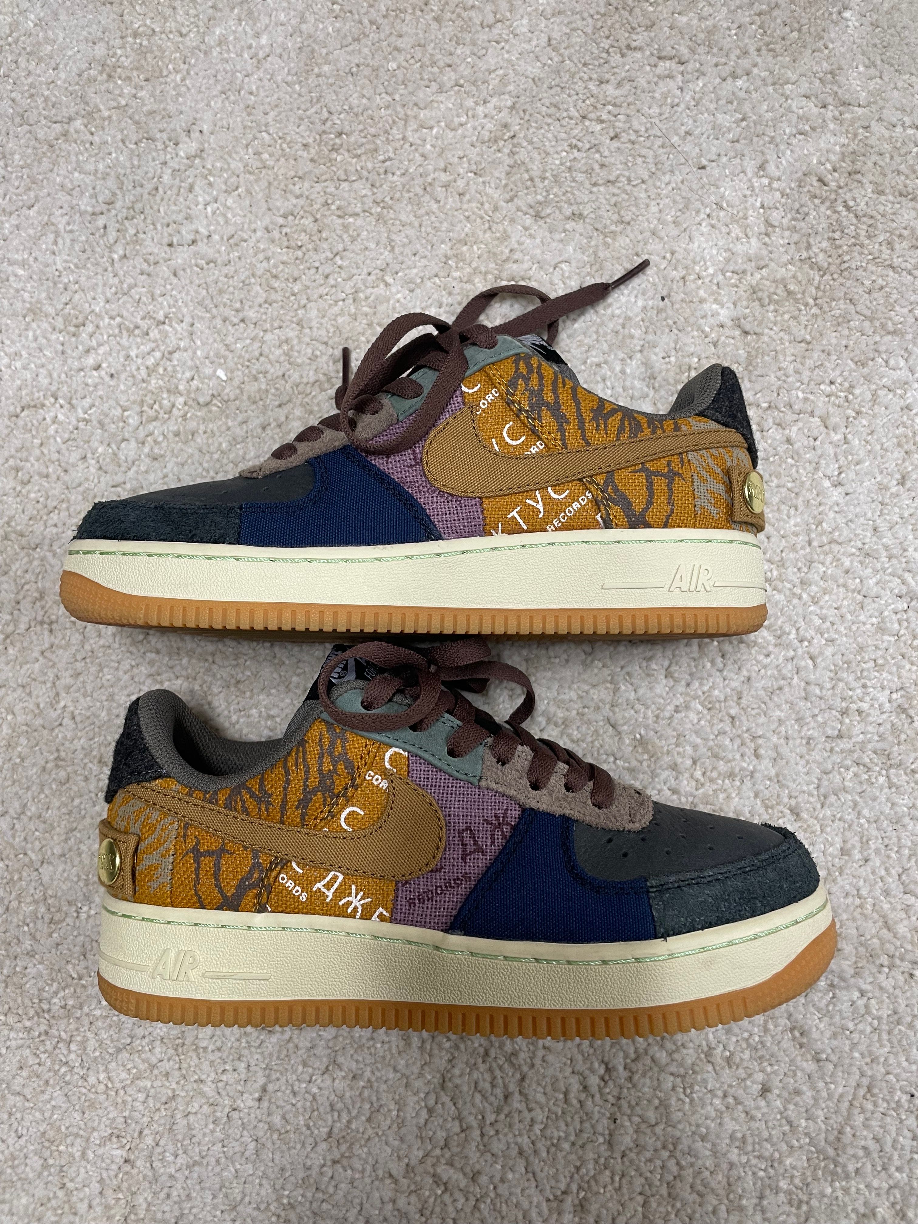 Travis Scott × Nike Air Force 1 Low Cactus Jack "Multi Color"
