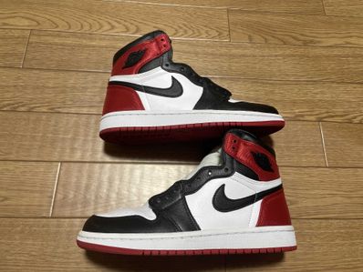 Nike Women's Air Jordan 1 Retro High "Satin Black Toe"