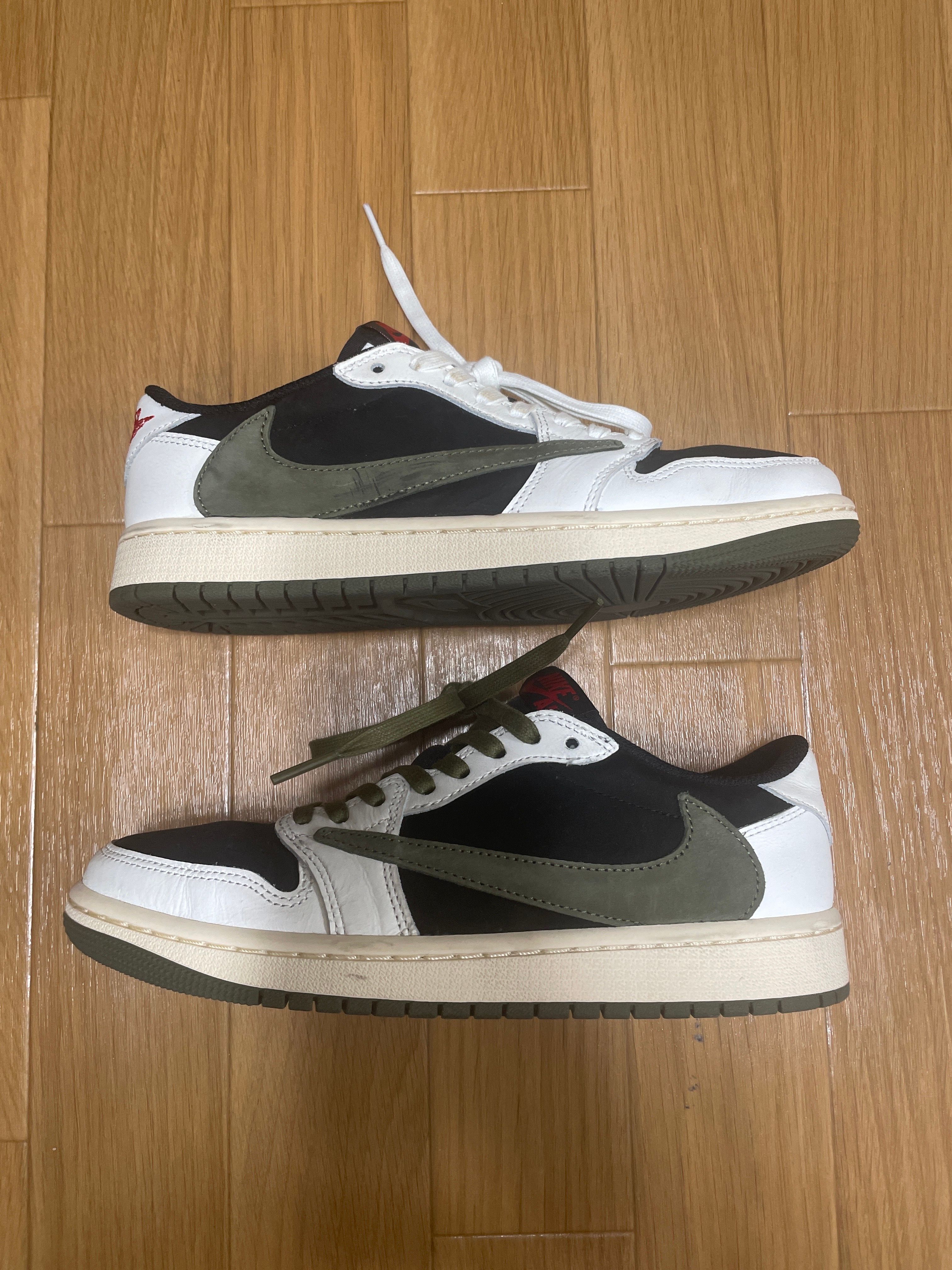 Travis Scott × Nike Women's Air Jordan 1 Low OG "Medium Olive"