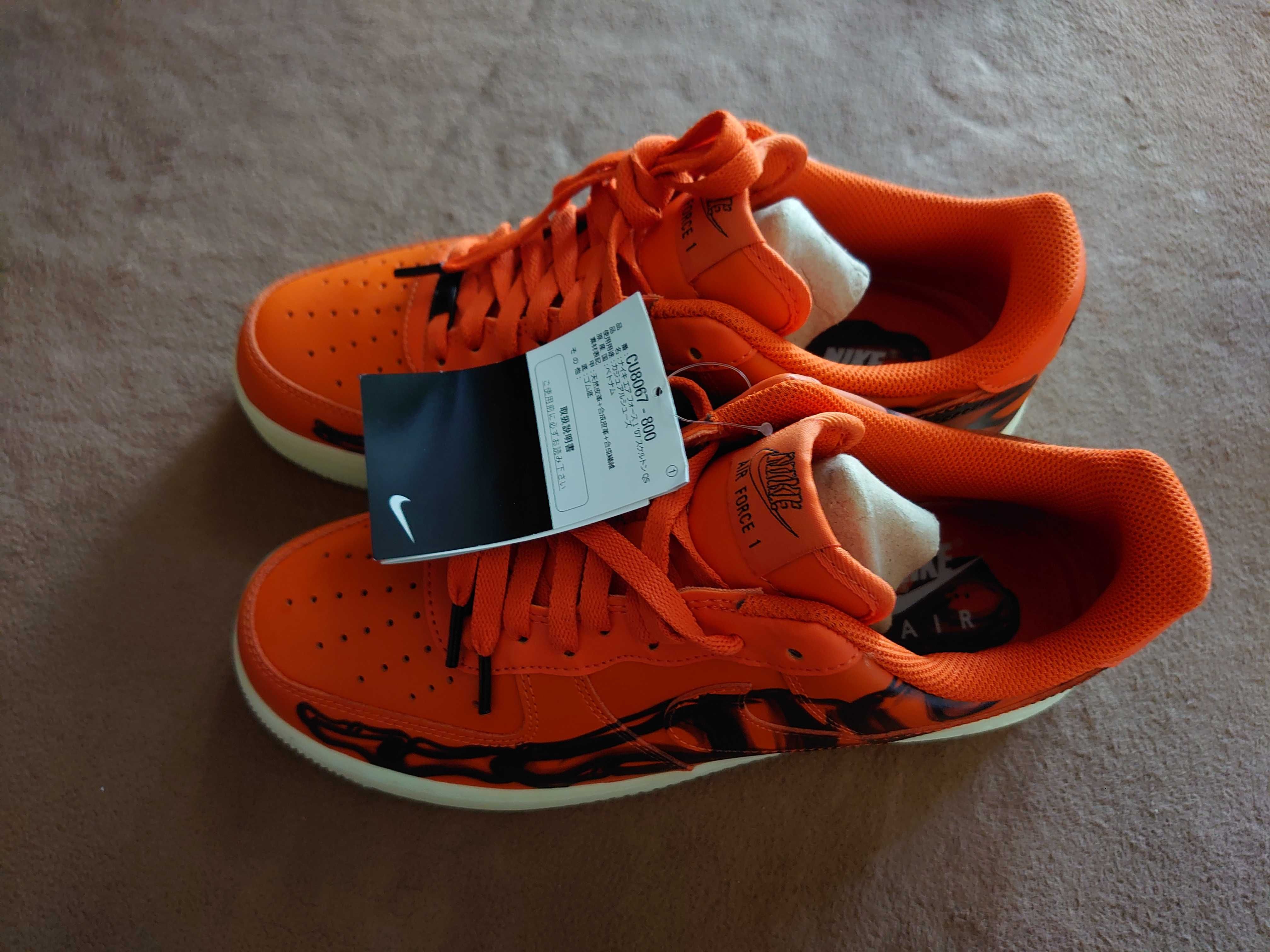 Nike Air Force 1 Low "Orange Skelton"