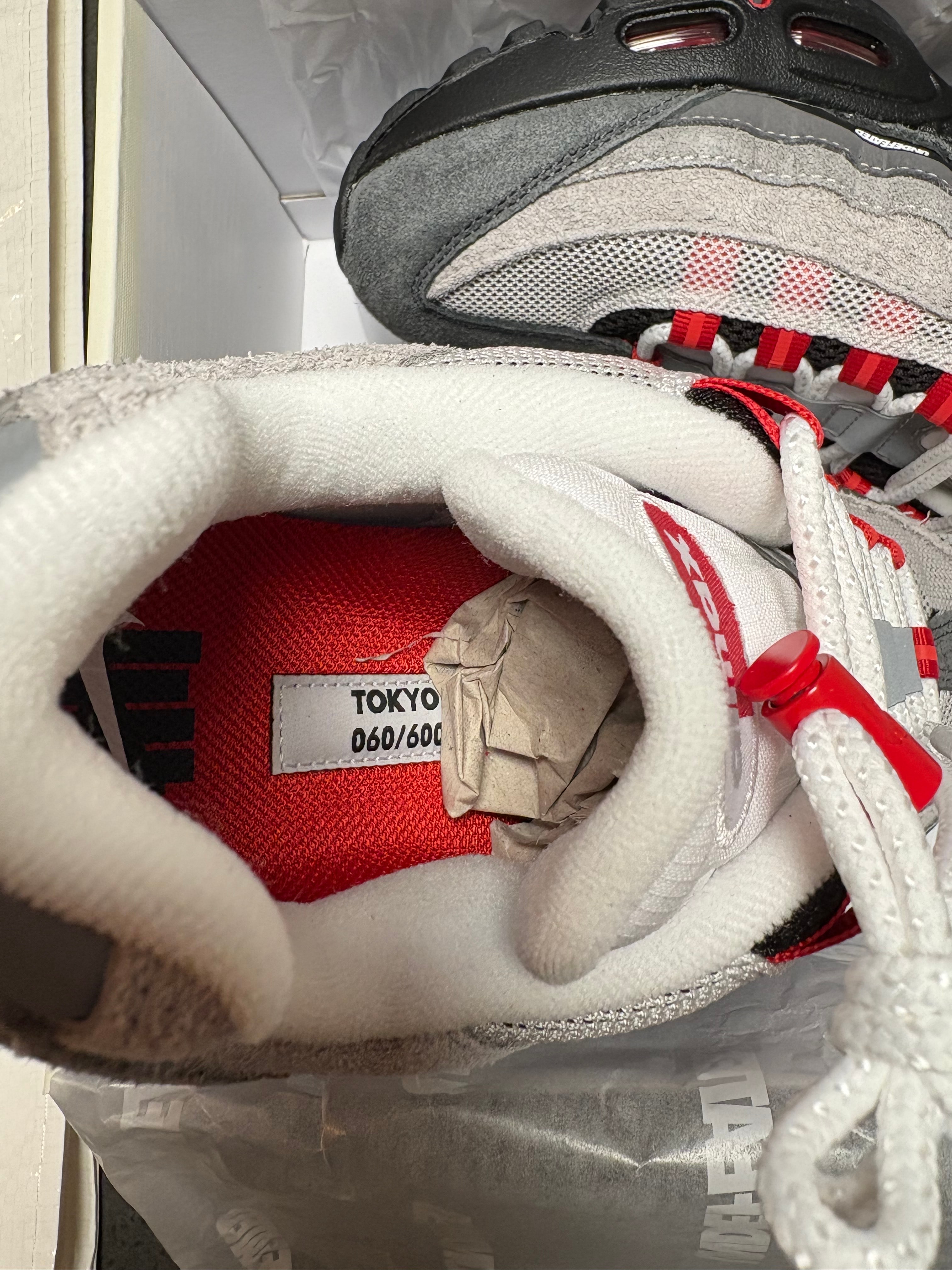 アンディフィーテッド × ナイキ エアマックス95 SP "ファイヤーレッド" (東京 エクスクルーシブ) (シリアルナンバーあり/600足限定)