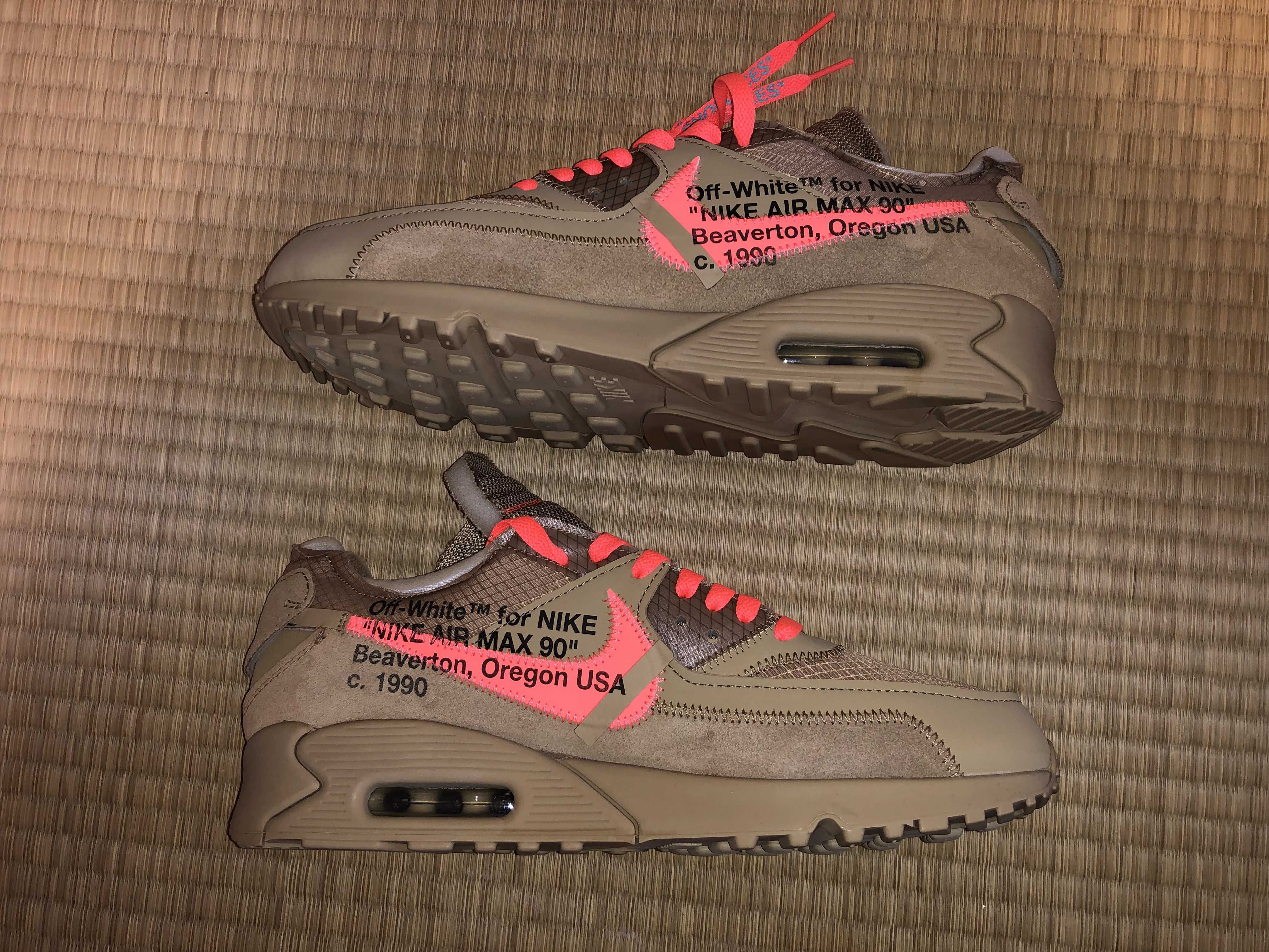 Off-White × Nike Air Max 90 "Desert Ore"