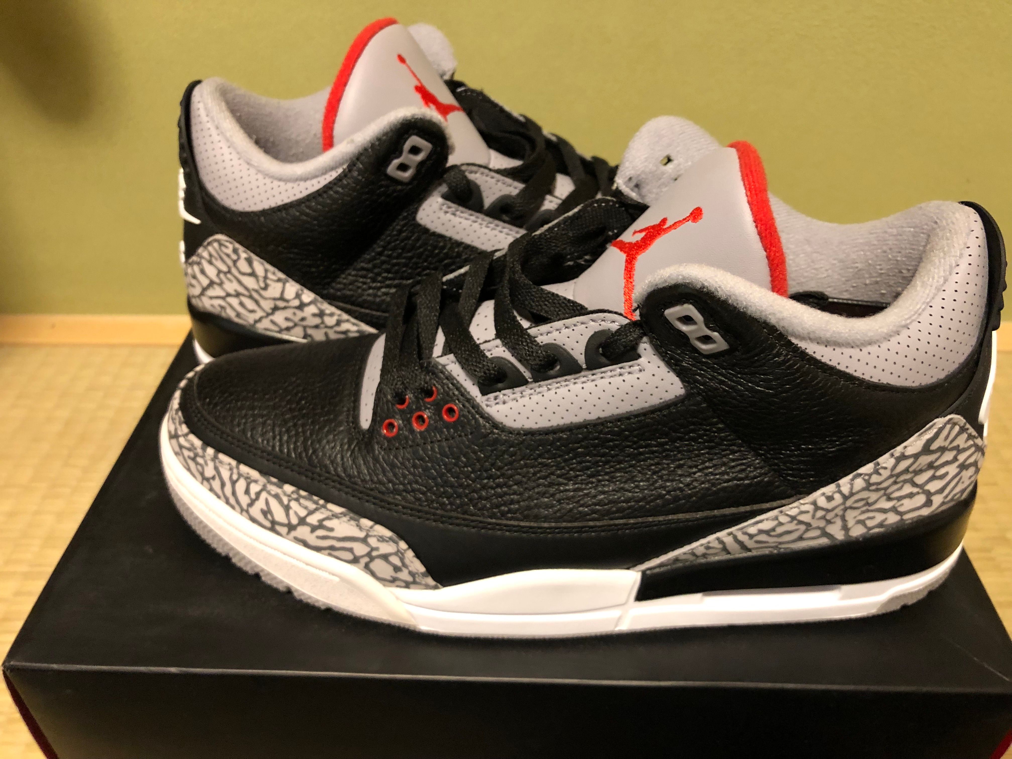 Nike Air Jordan 3 Retro OG "Black Cement" (2018)