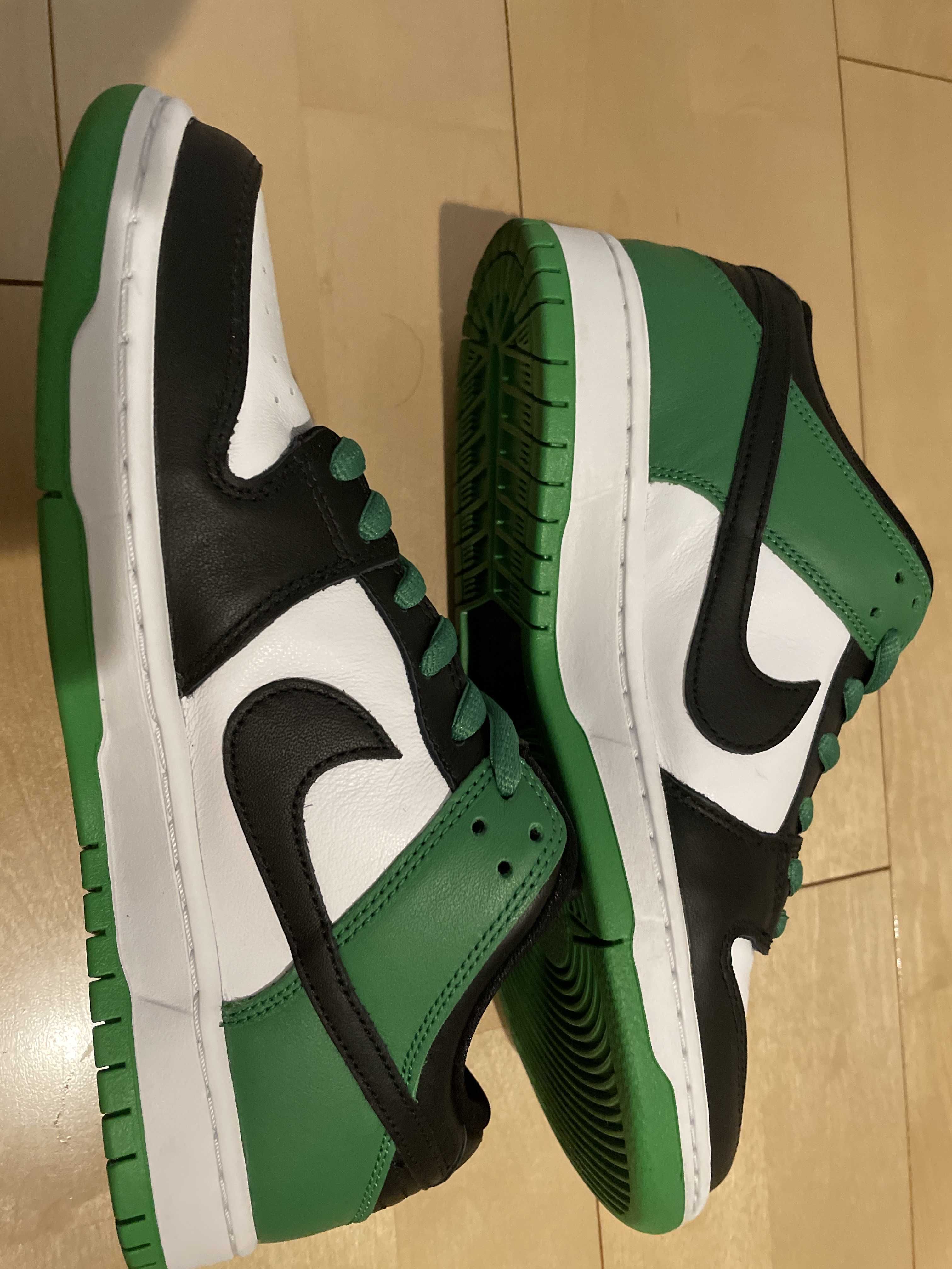 Nike SB Dunk Low Pro "Black and Classic Green"