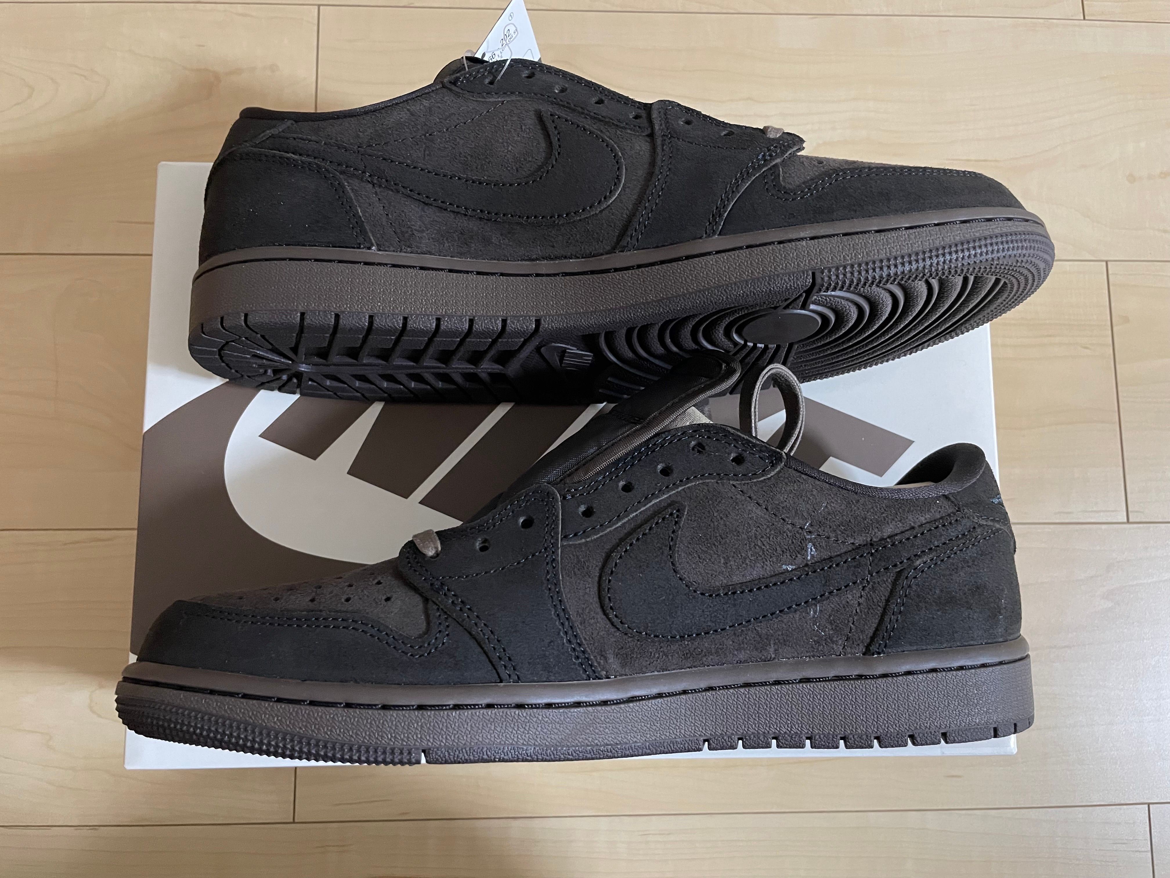 Travis Scott × Nike Air Jordan 1 Low OG SP "Velvet Brown and Dark Mocha"