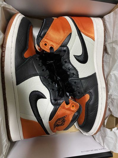 Nike Women's Air Jordan 1 High "Satin Shattered Backboard"
