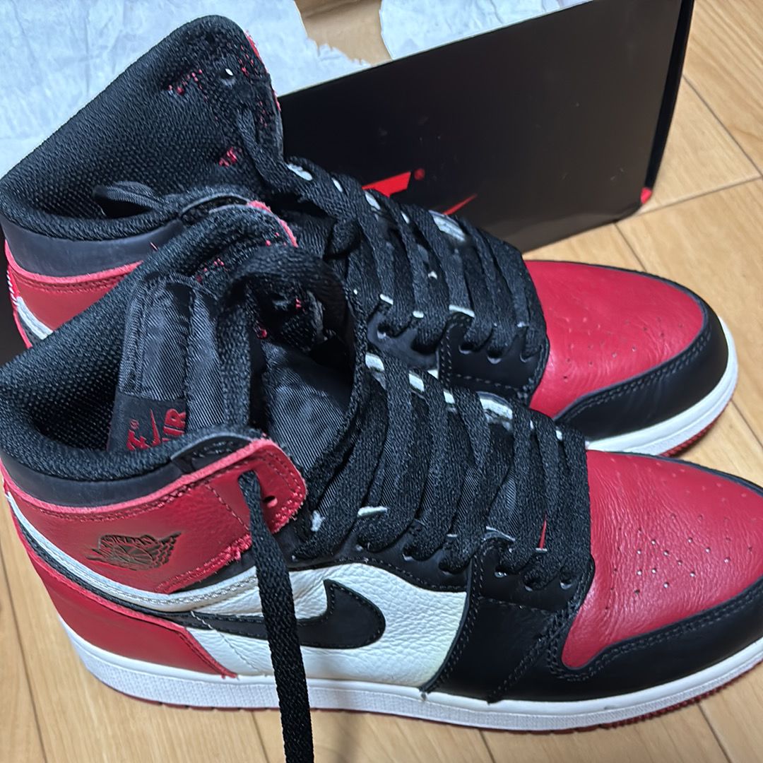 Nike Air Jordan 1 Retro High OG "Bred Toe"