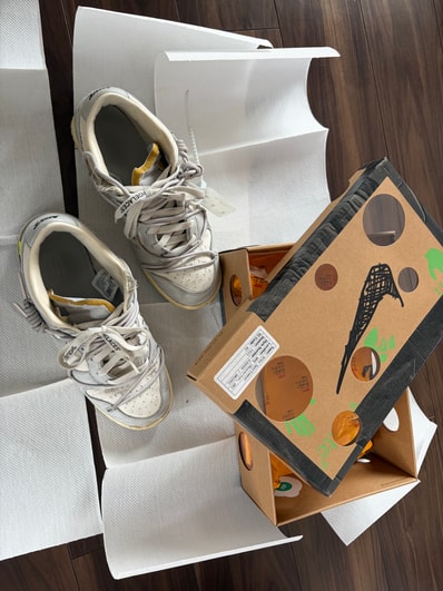 Off-White × Nike Dunk Low 1 of 50 "Lot.49"