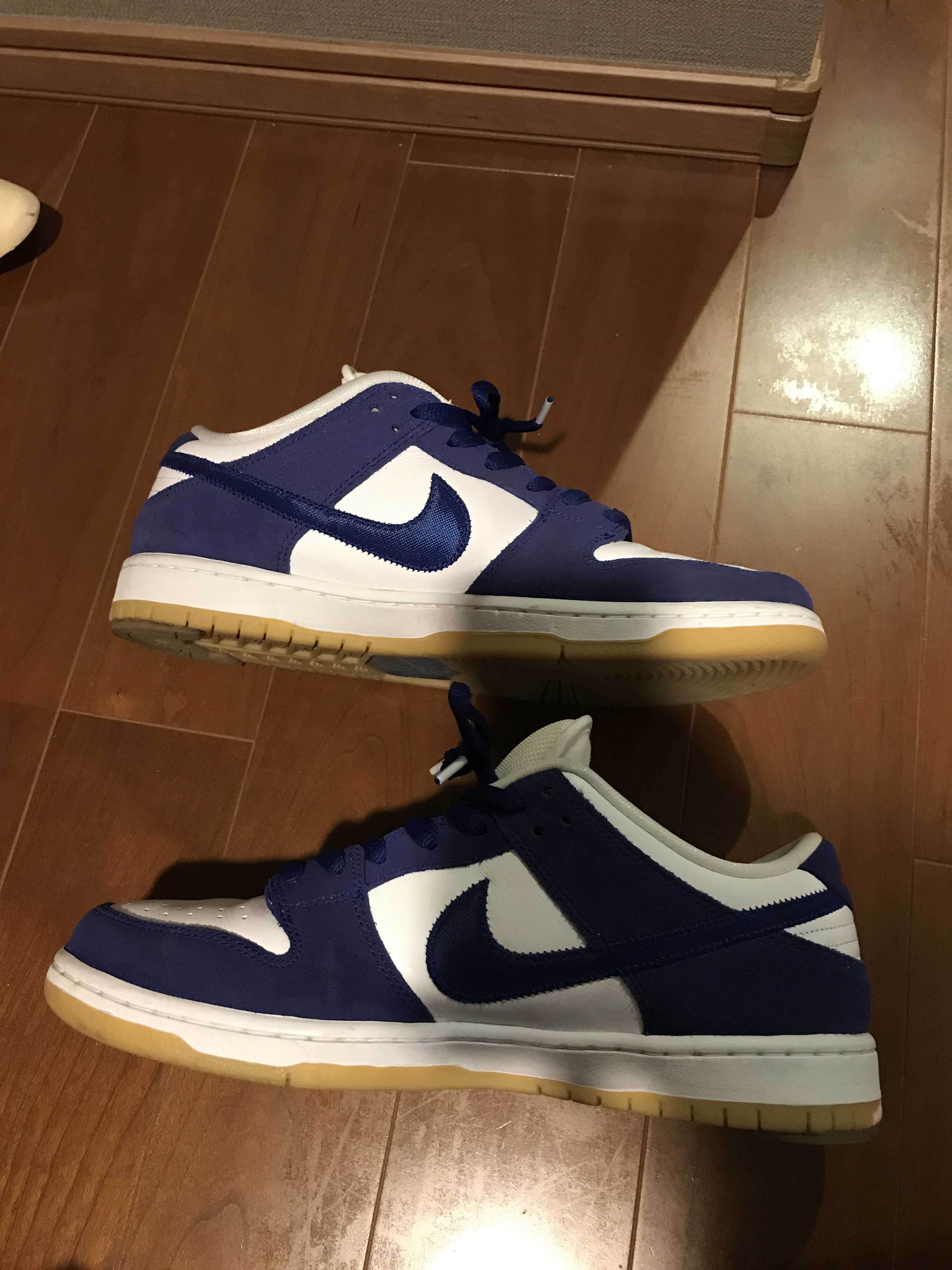 Nike SB Dunk Low "Los Angeles Dodgers/Deep Royal Blue"