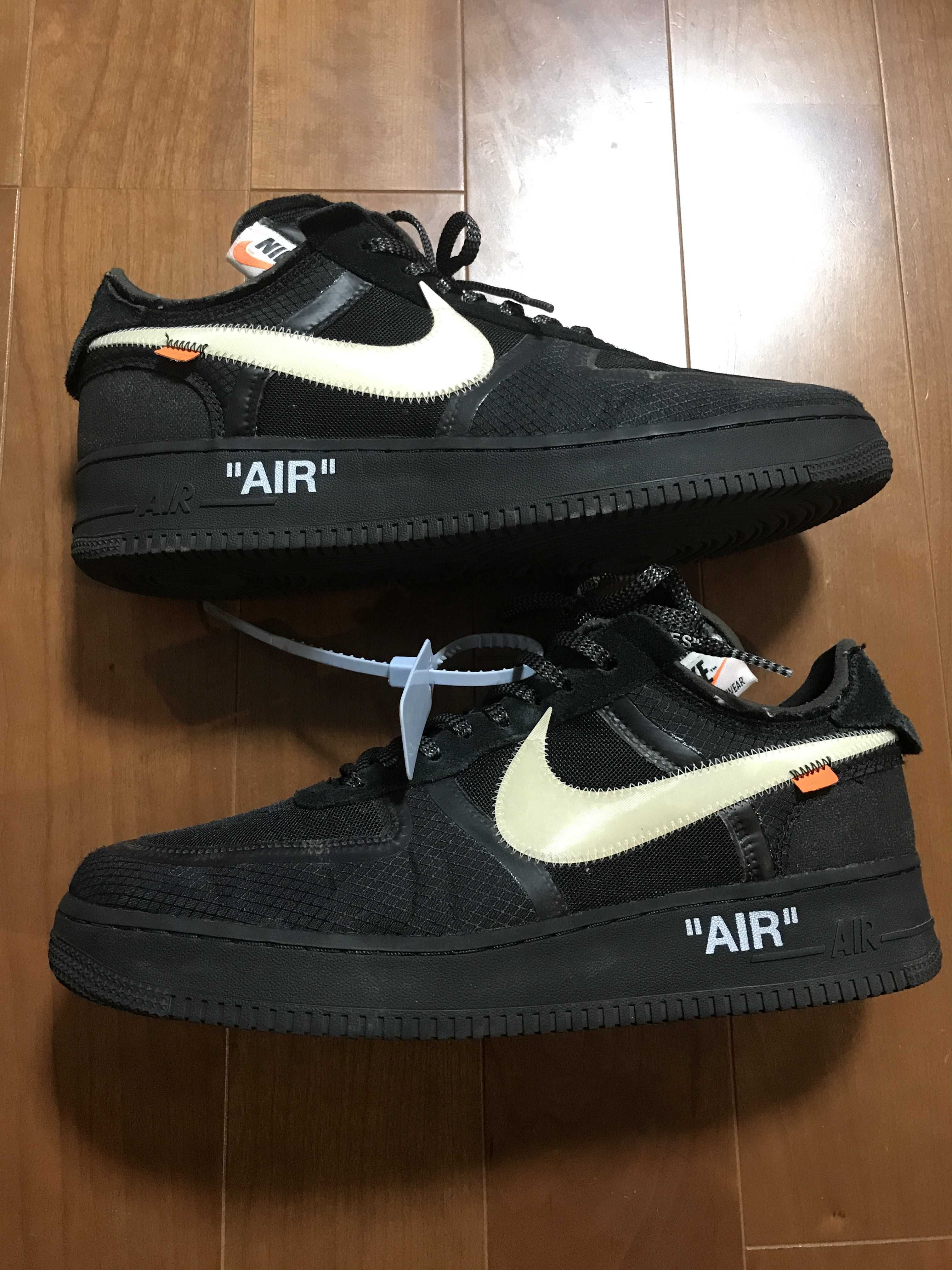 Off-White × Nike Air Force 1 Low "Black"