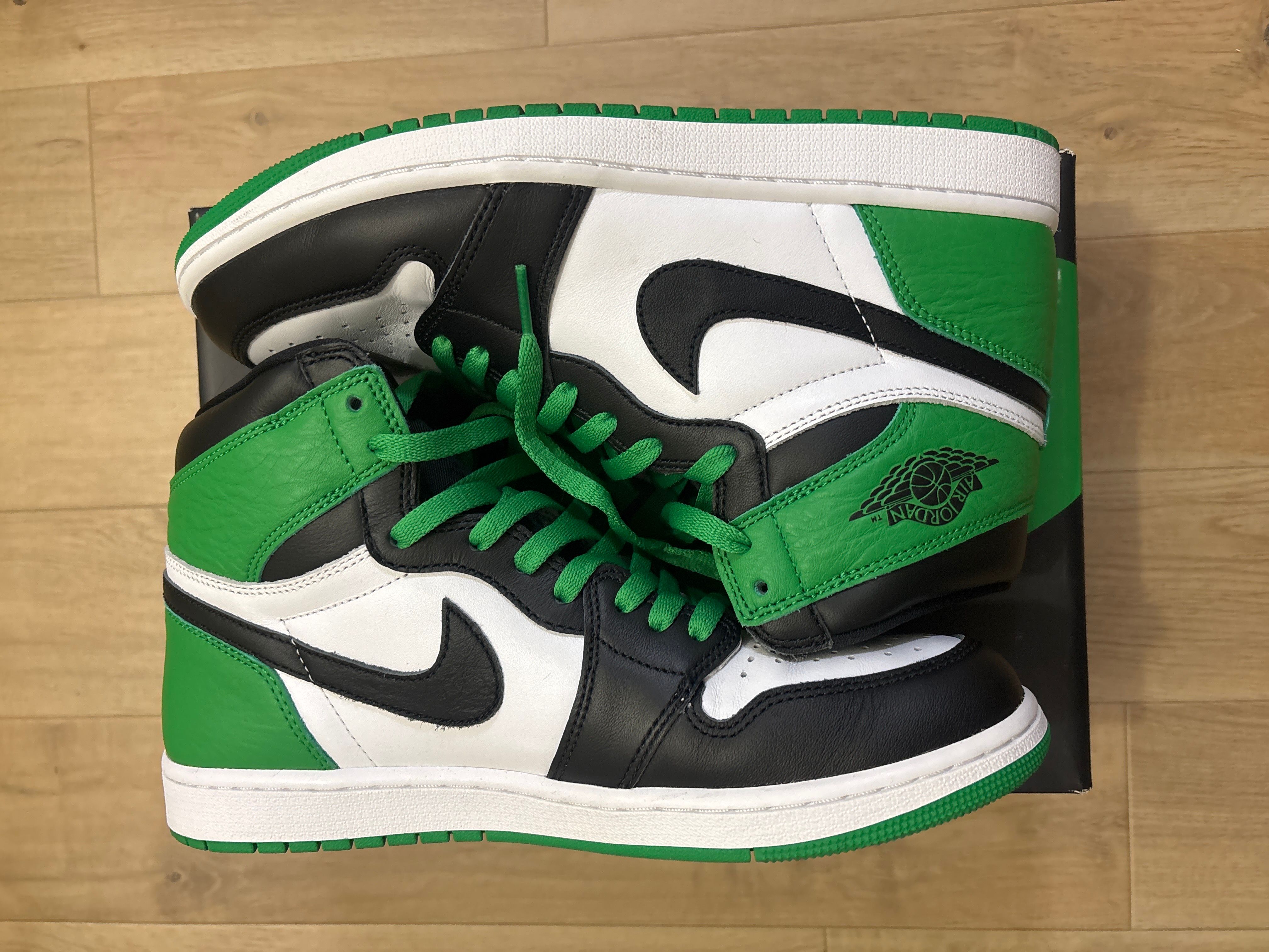 Nike Air Jordan 1 Retro High OG "Celtics/Black and Lucky Green" (2023)