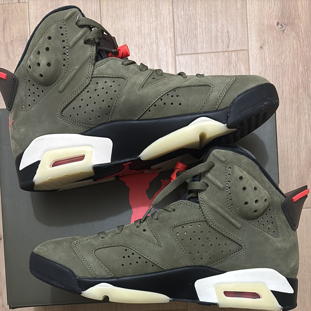 Travis Scott × Nike Air Jordan 6 Retro "Medium Olive"