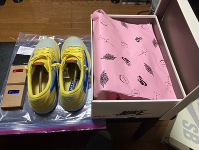 Travis Scott × Nike Women's Air Jordan 1 Retro Low OG "Canary"