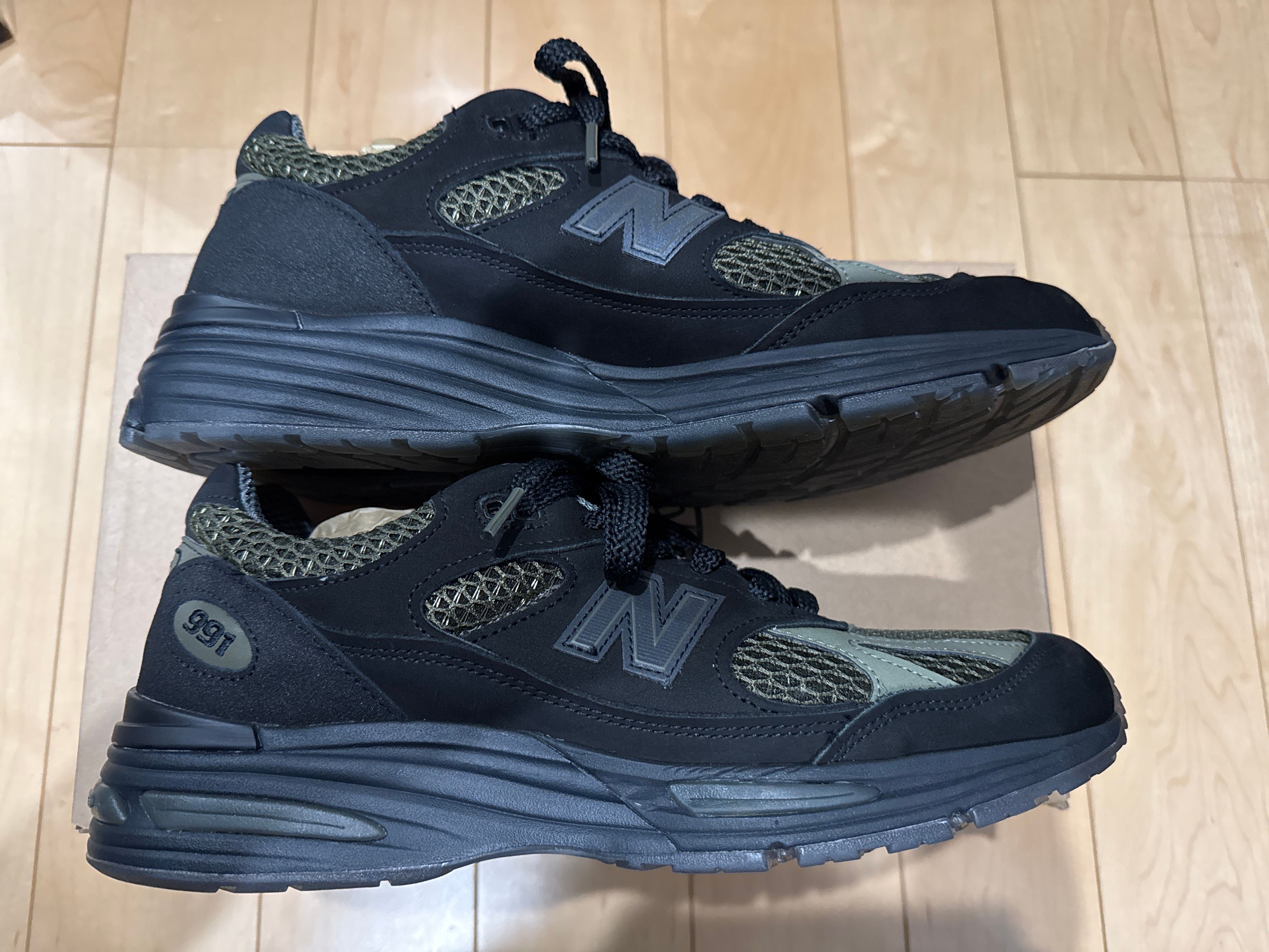 Stone Island × New Balance 991V2 "Black"