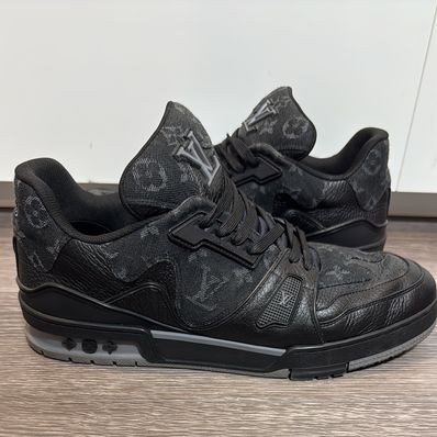 NIGO × Louis Vuitton Trainer Sneaker Monogram Denim "Noir"