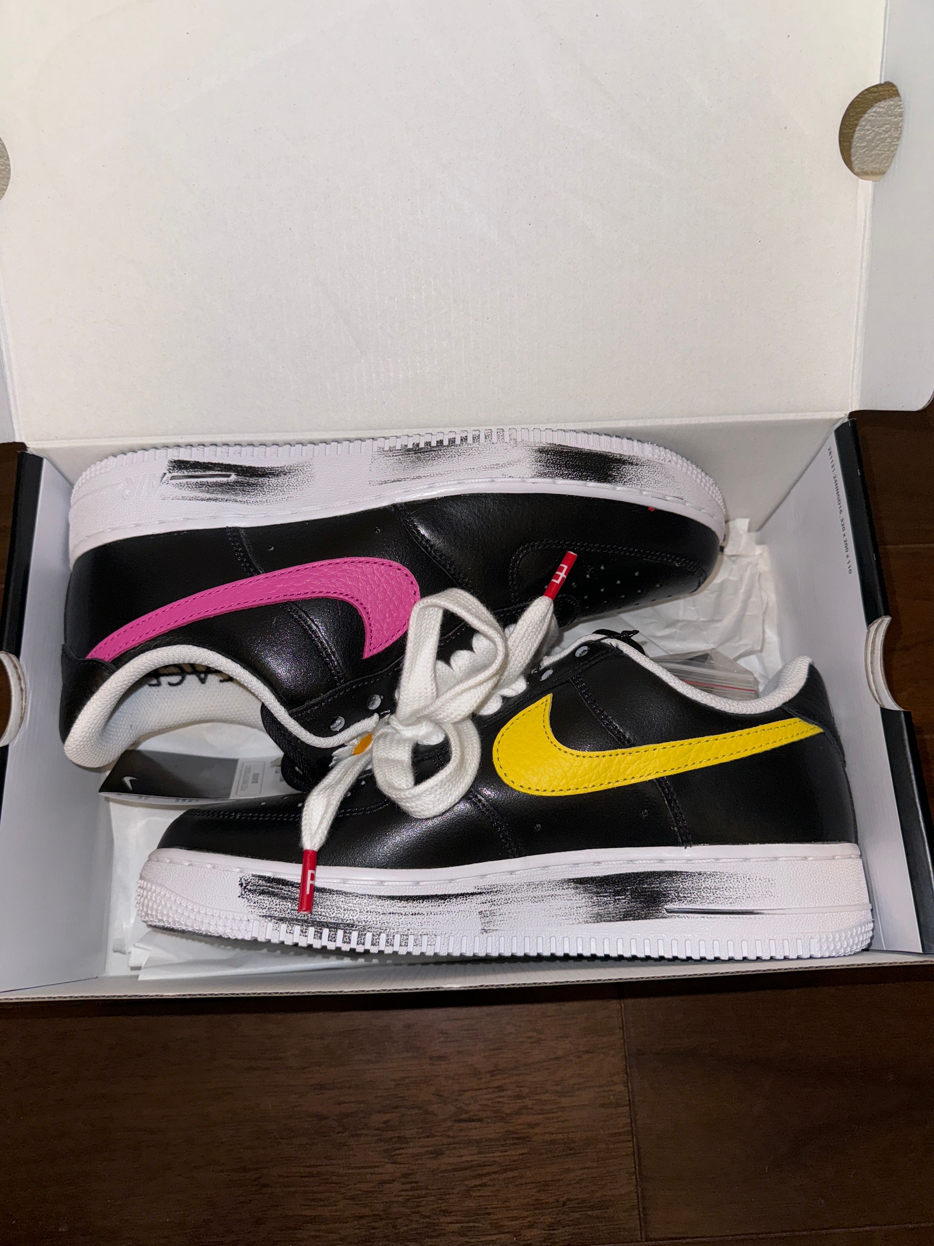 PEACEMINUSONE × Nike Air Force 1 Low '07 Para-Noise 3.0 "Black and Multi-Color" / G-DRAGON