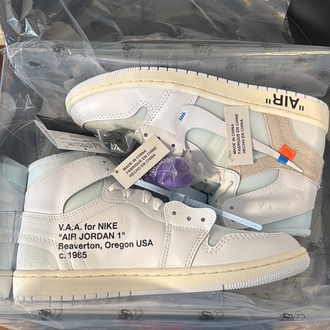 Virgil Abloh Archive (V.A.A.) × Nike Air Jordan 1 Retro High OG "Alaska"