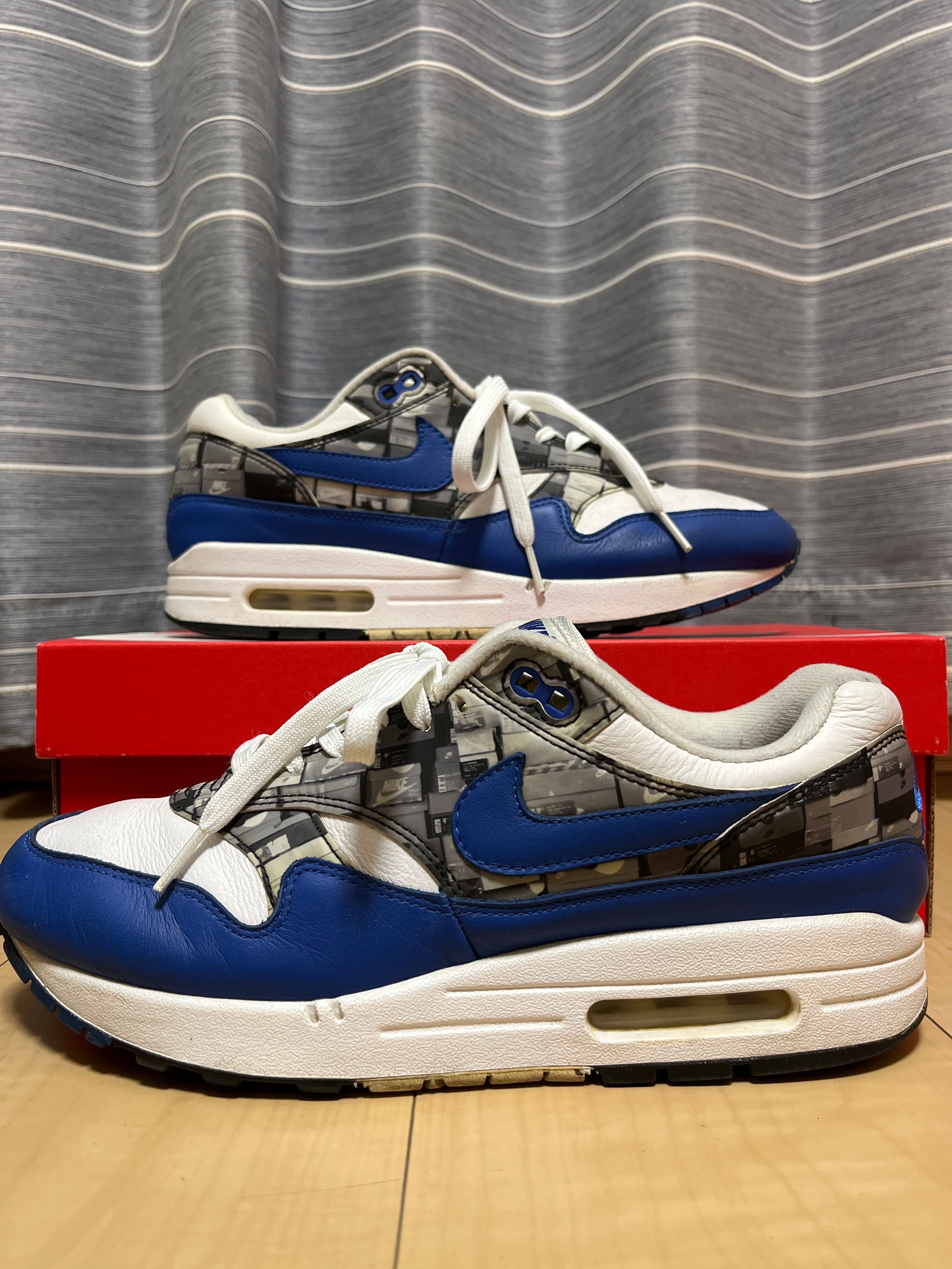 atmos × Nike Air Max 1 Blue "We Love Nike"