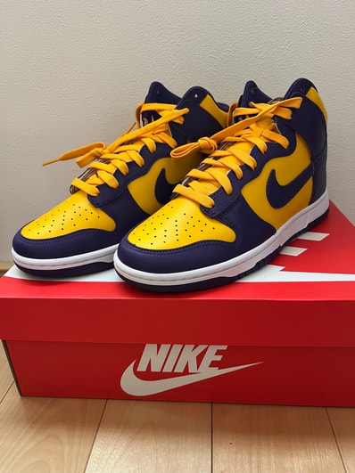 Nike Dunk High Retro "Lakers"