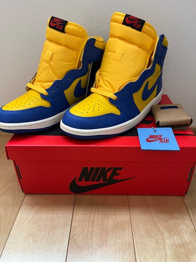 Nike Women's Air Jordan 1 High OG "Game Royal and Varsity Maize"