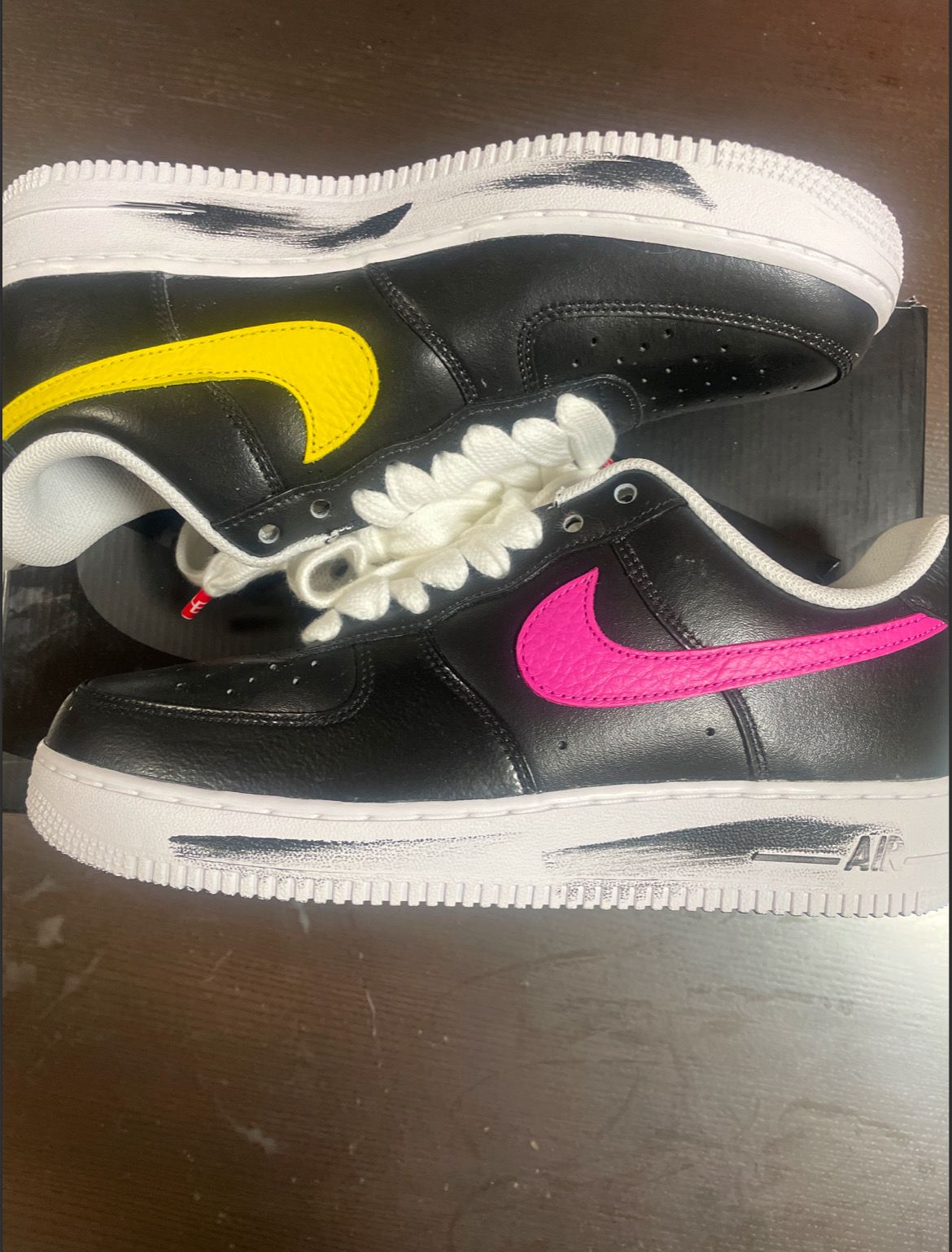 PEACEMINUSONE × Nike Air Force 1 Low '07 Para-Noise 3.0 "Black and Multi-Color" / G-DRAGON